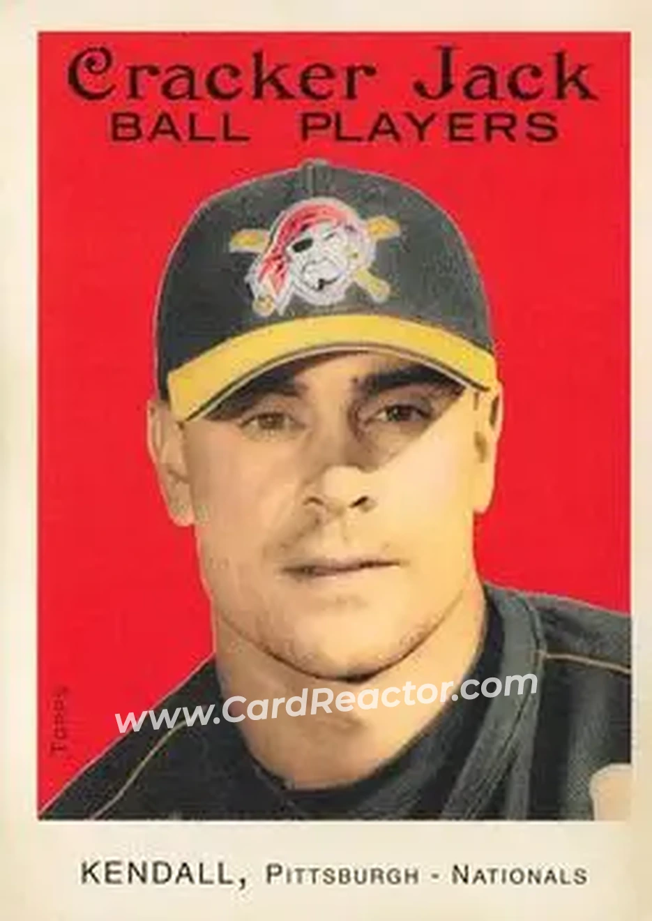 2004 Topps Cracker Jack #93 - Jason Kendall - Pittsburgh Pirates - Front