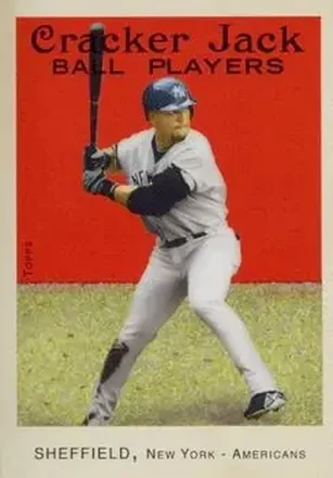 2004 Topps Cracker Jack #95b - Gary Sheffield - New York Yankees