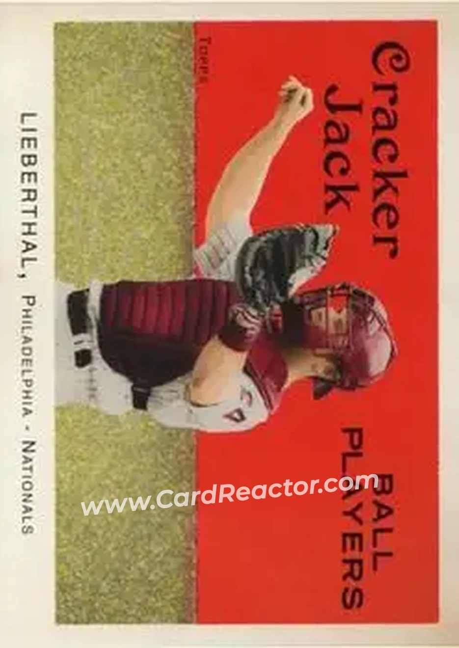 2004 Topps Cracker Jack #96 - Mike Lieberthal - Philadelphia Phillies - Front