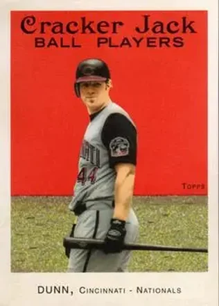 2004 Topps Cracker Jack #97 - Adam Dunn - Cincinnati Reds