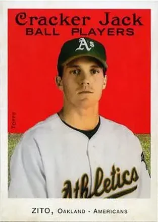 2004 Topps Cracker Jack #102 - Barry Zito - Oakland Athletics