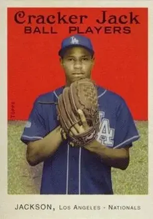 2004 Topps Cracker Jack #104b - Edwin Jackson - Los Angeles Dodgers