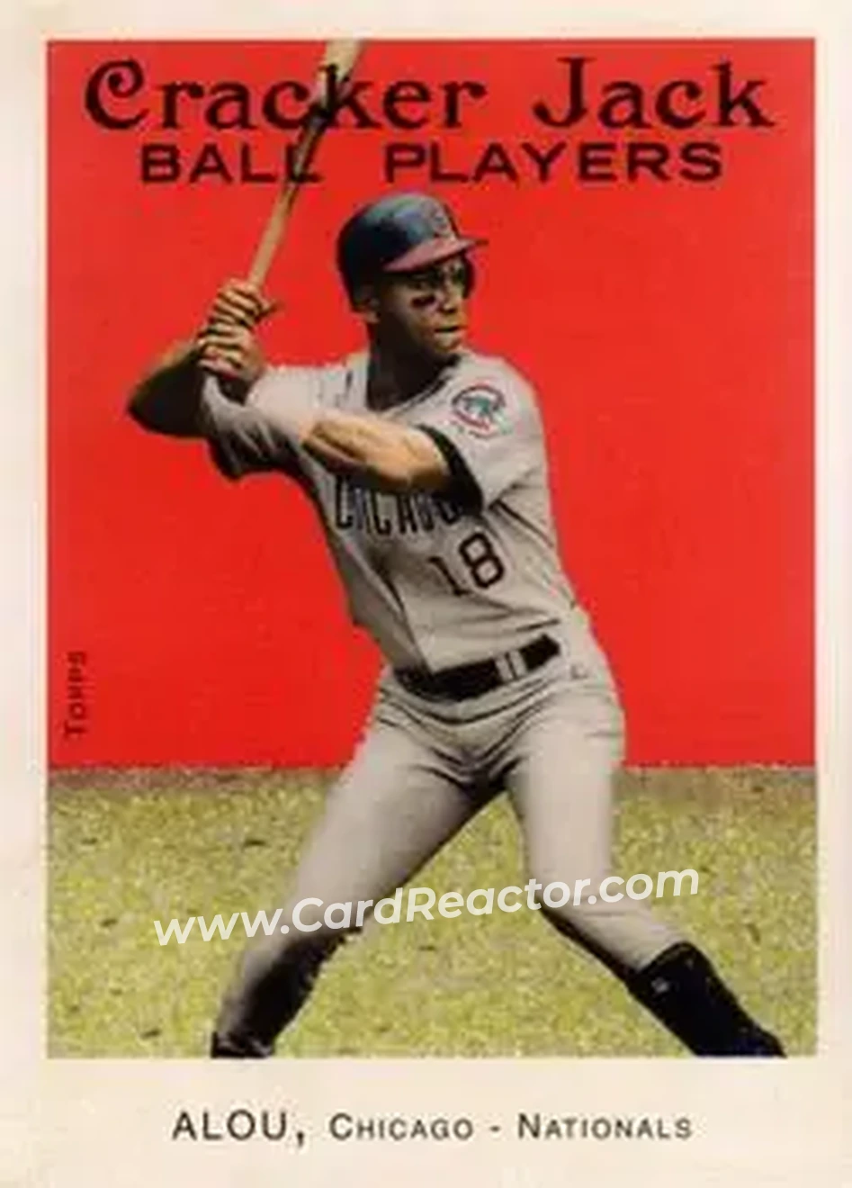 2004 Topps Cracker Jack #107 - Moises Alou - Chicago Cubs - Front
