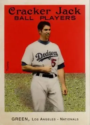 2004 Topps Cracker Jack #111 - Shawn Green - Los Angeles Dodgers
