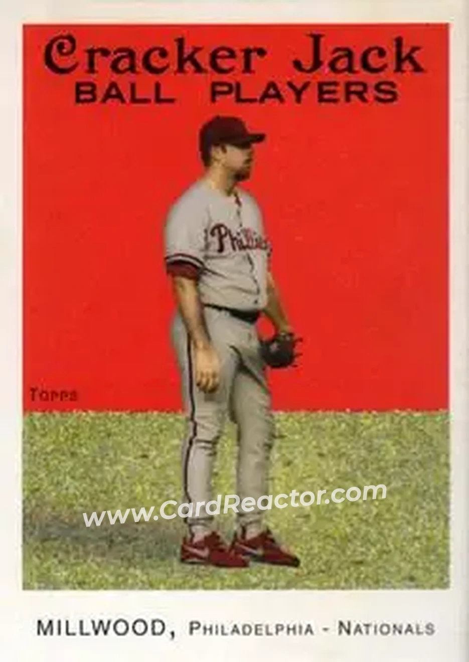 2004 Topps Cracker Jack #116 - Kevin Millwood - Philadelphia Phillies - Front