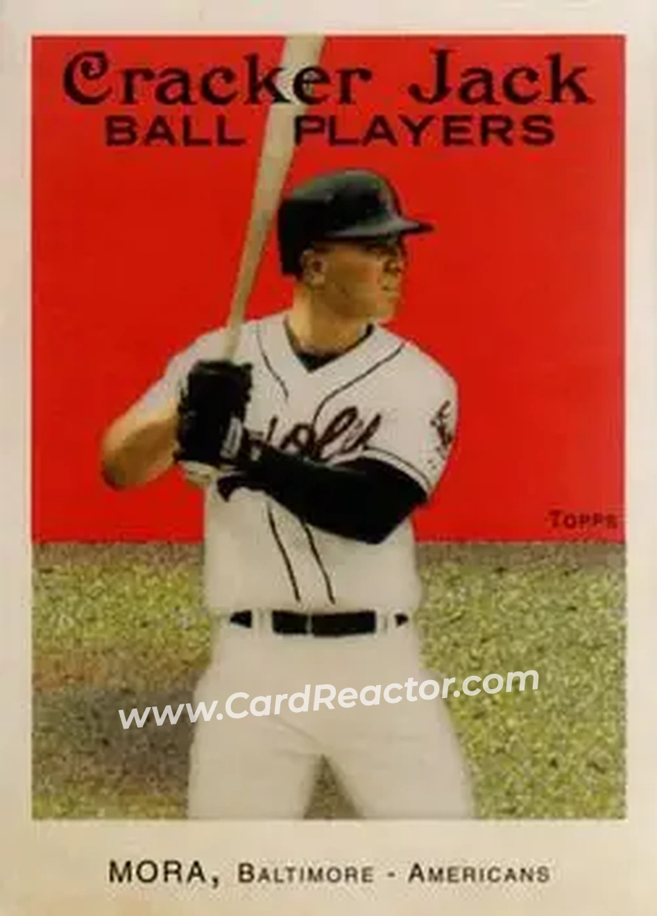 2004 Topps Cracker Jack #121 - Melvin Mora - Baltimore Orioles - Front
