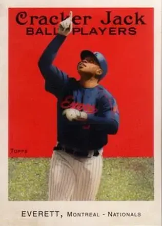2004 Topps Cracker Jack #122 - Carl Everett - Montreal Expos