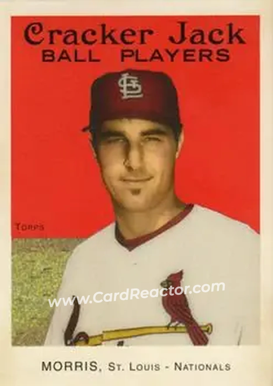 2004 Topps Cracker Jack #123 - Matt Morris - St. Louis Cardinals - Front