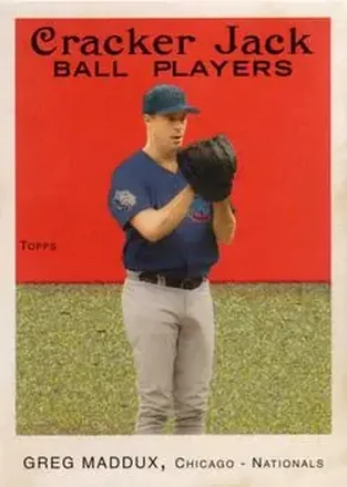 2004 Topps Cracker Jack #124 - Greg Maddux - Chicago Cubs