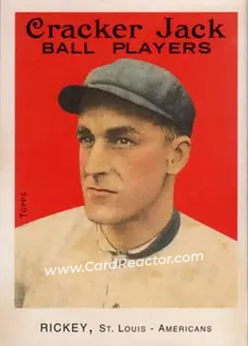 2004 Topps Cracker Jack #133 - Branch Rickey - St. Louis Browns - Front 2004 Topps Cracker Jack #133 - Branch Rickey - St. Louis Browns - Front