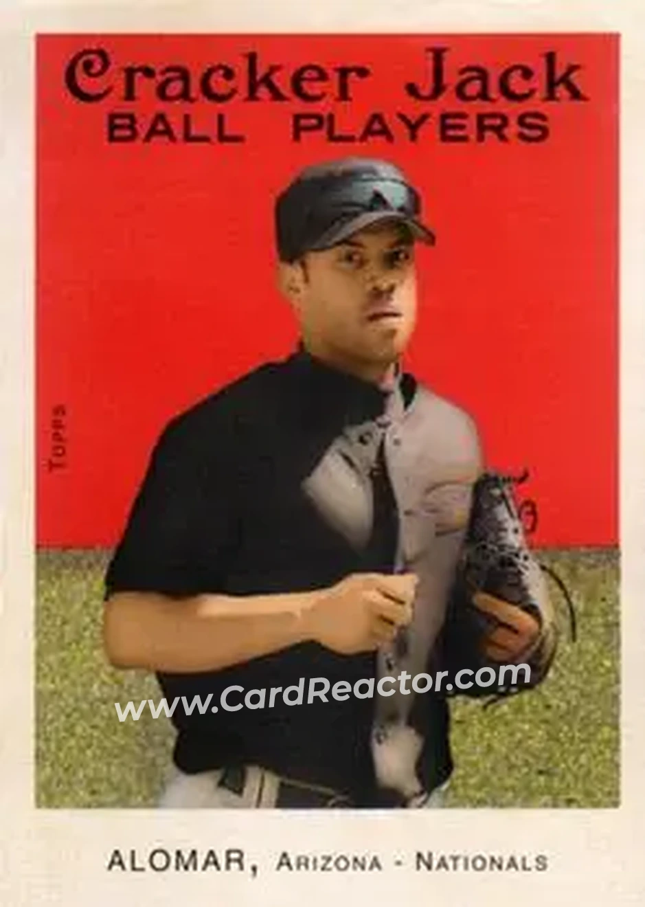 2004 Topps Cracker Jack #138 - Roberto Alomar - Arizona Diamondbacks - Front