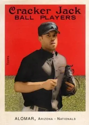 2004 Topps Cracker Jack #138 - Roberto Alomar - Arizona Diamondbacks