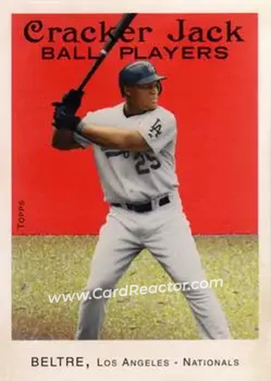 2004 Topps Cracker Jack #153 - Adrian Beltré - Los Angeles Dodgers - Front