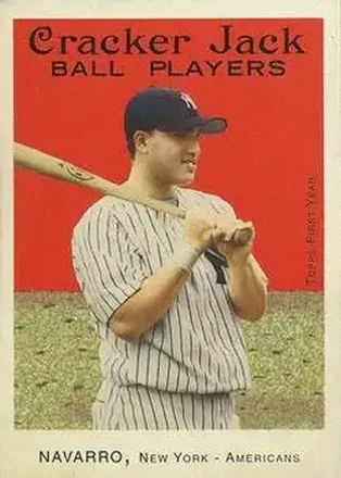2004 Topps Cracker Jack #201 - Dioner Navarro - New York Yankees