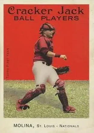 2004 Topps Cracker Jack #204 - Yadier Molina - St. Louis Cardinals
