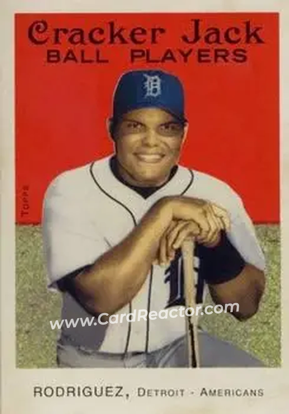 2004 Topps Cracker Jack #224b - Ivan Rodriguez - Detroit Tigers - Front