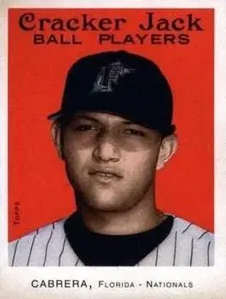 2004 Topps Cracker Jack #226 - Miguel Cabrera - Florida Marlins