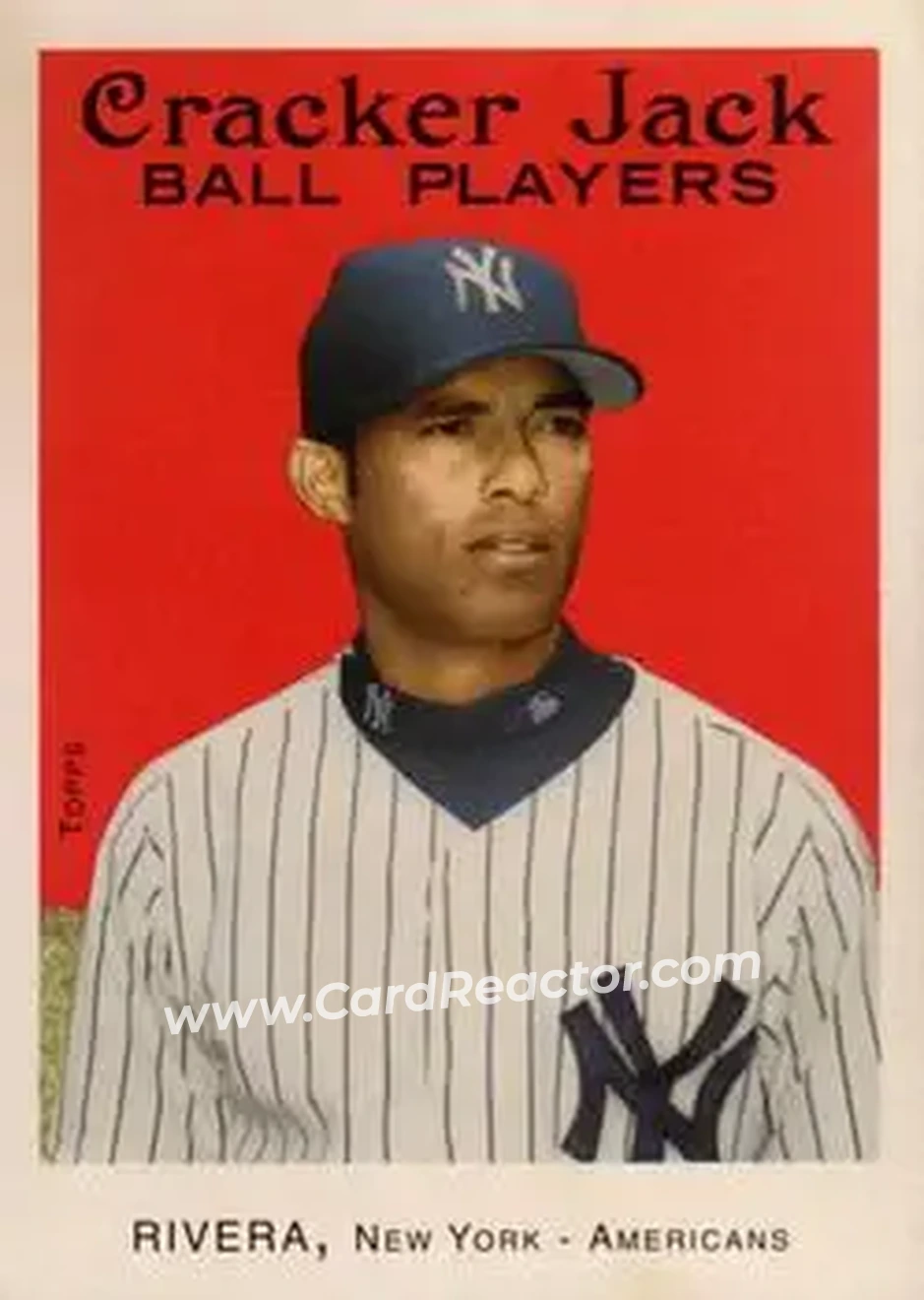 2004 Topps Cracker Jack #235 - Mariano Rivera - New York Yankees - Front