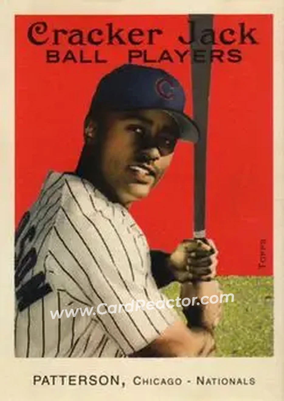 2004 Topps Cracker Jack #11 - Corey Patterson - Chicago Cubs - Front