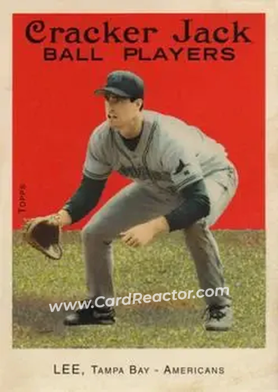 2004 Topps Cracker Jack #16 - Travis Lee - Tampa Bay Devil Rays - Front