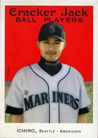 2004 Topps Cracker Jack #51 - Ichiro - Seattle Mariners