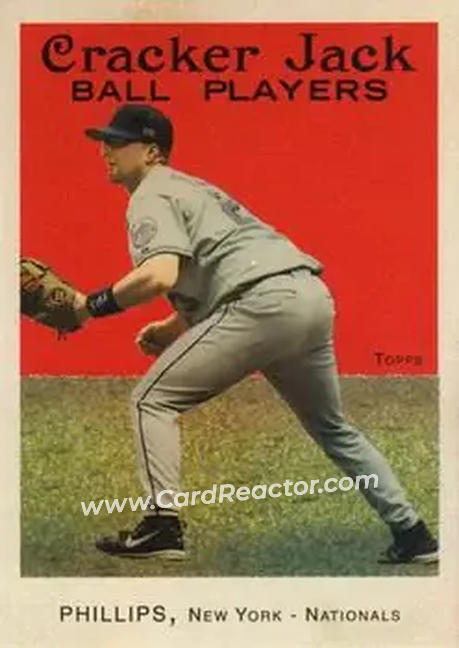 2004 Topps Cracker Jack #62 - Jason Phillips - New York Mets - Front