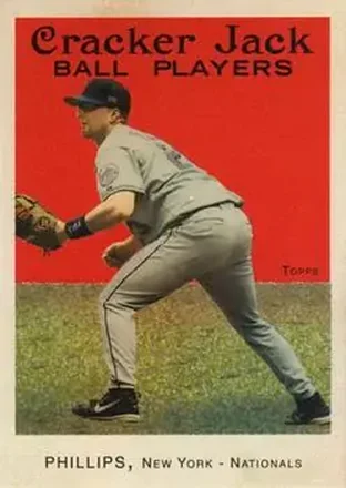 2004 Topps Cracker Jack #62 - Jason Phillips - New York Mets