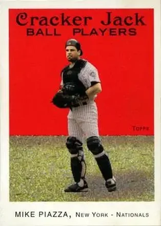 2004 Topps Cracker Jack #70 - Mike Piazza - New York Mets