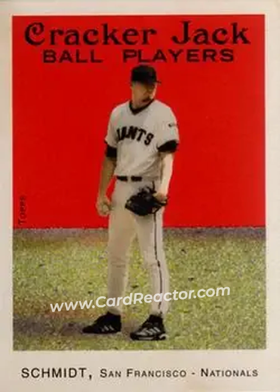 2004 Topps Cracker Jack #125 - Jason Schmidt - San Francisco Giants - Front
