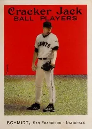 2004 Topps Cracker Jack #125 - Jason Schmidt - San Francisco Giants