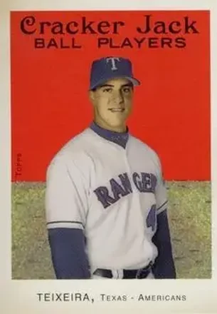 2004 Topps Cracker Jack #126 - Mark Teixeira - Texas Rangers