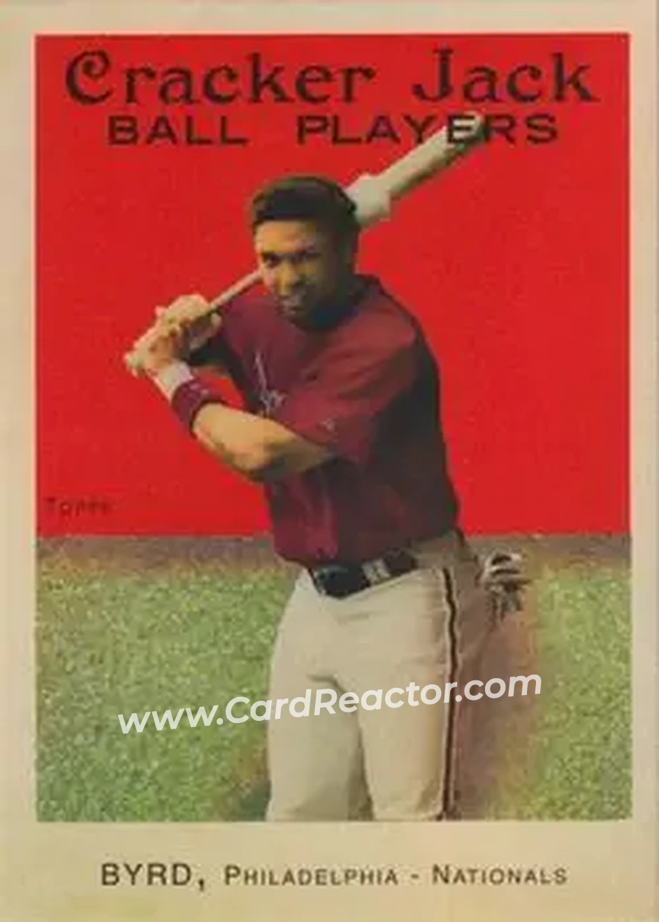 2004 Topps Cracker Jack #131 - Marlon Byrd - Philadelphia Phillies - Front