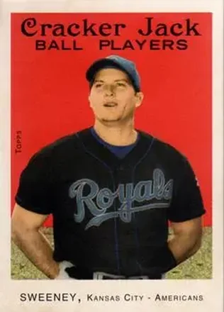 2004 Topps Cracker Jack #142 - Mike Sweeney - Kansas City Royals