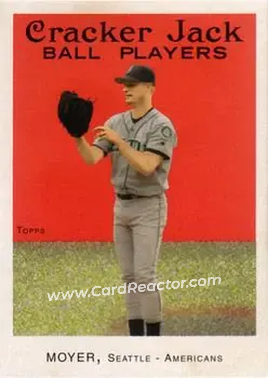 2004 Topps Cracker Jack #160 - Jamie Moyer - Seattle Mariners - Front