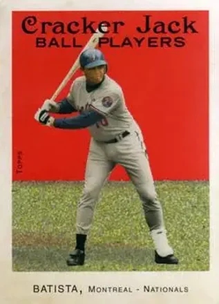 2004 Topps Cracker Jack #161 - Tony Batista - Montreal Expos