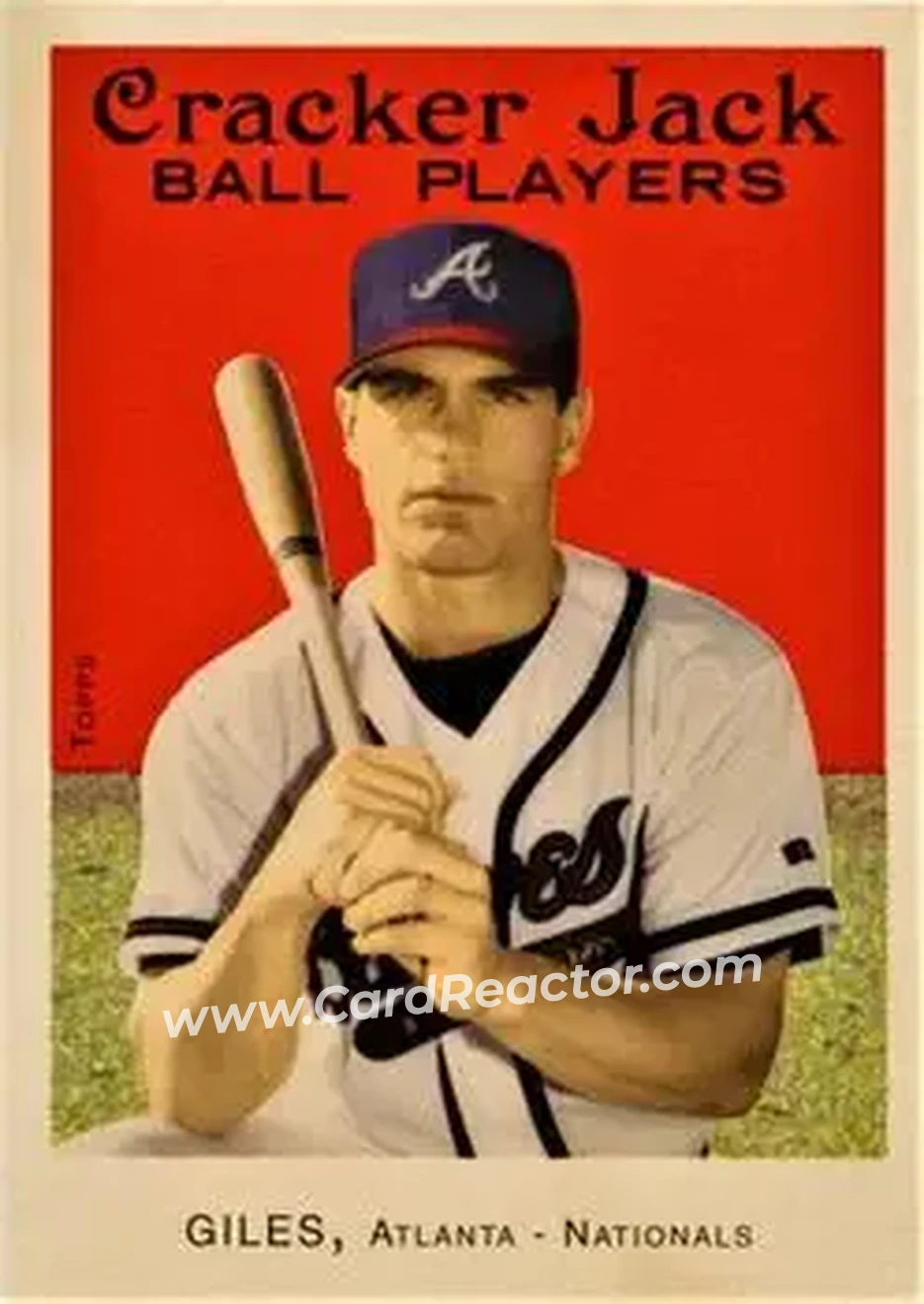 2004 Topps Cracker Jack #165 - Marcus Giles - Atlanta Braves - Front