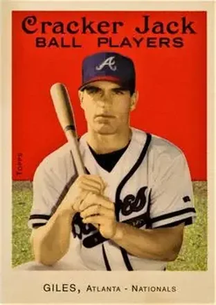 2004 Topps Cracker Jack #165 - Marcus Giles - Atlanta Braves