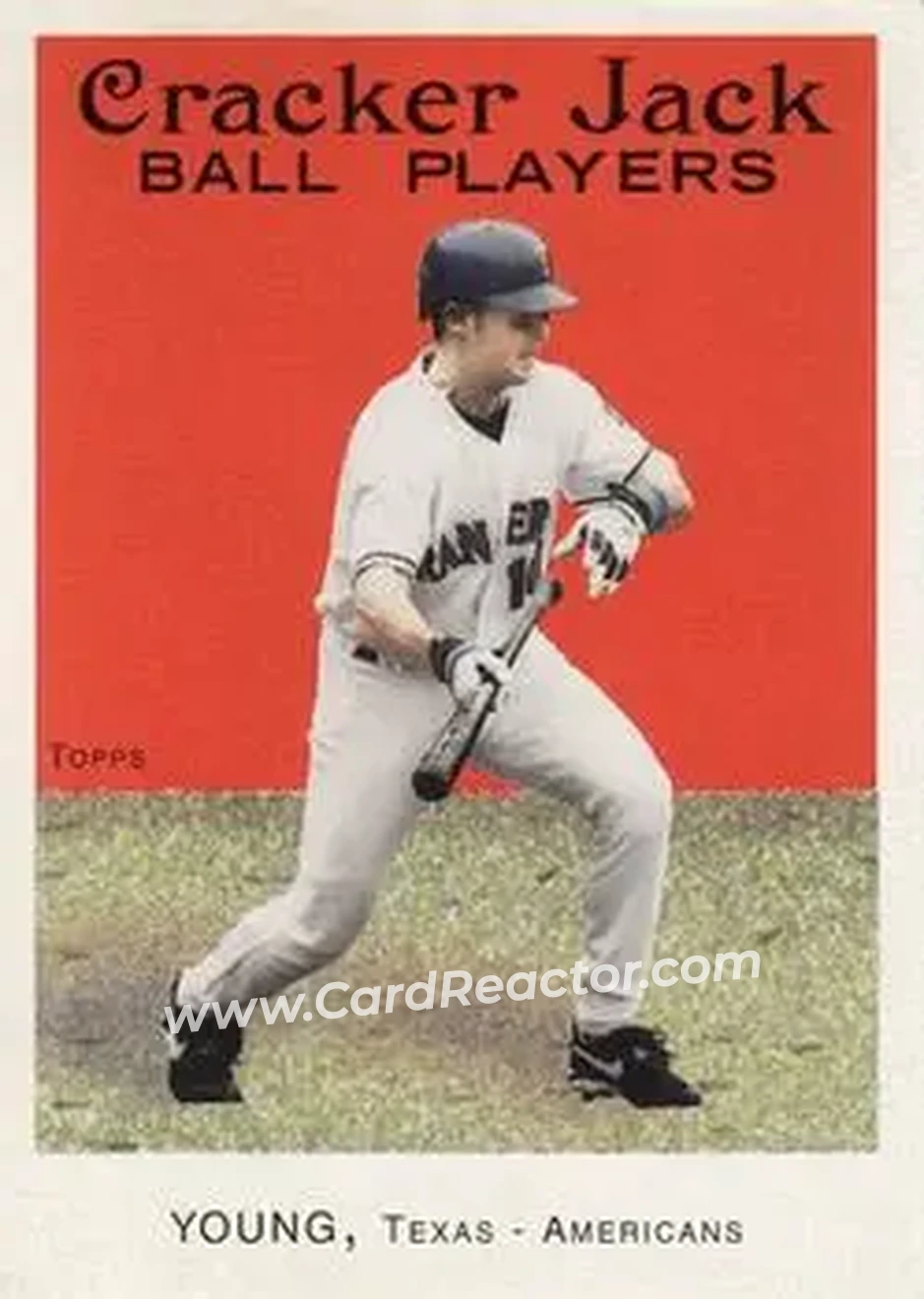 2004 Topps Cracker Jack #168 - Michael Young - Texas Rangers - Front