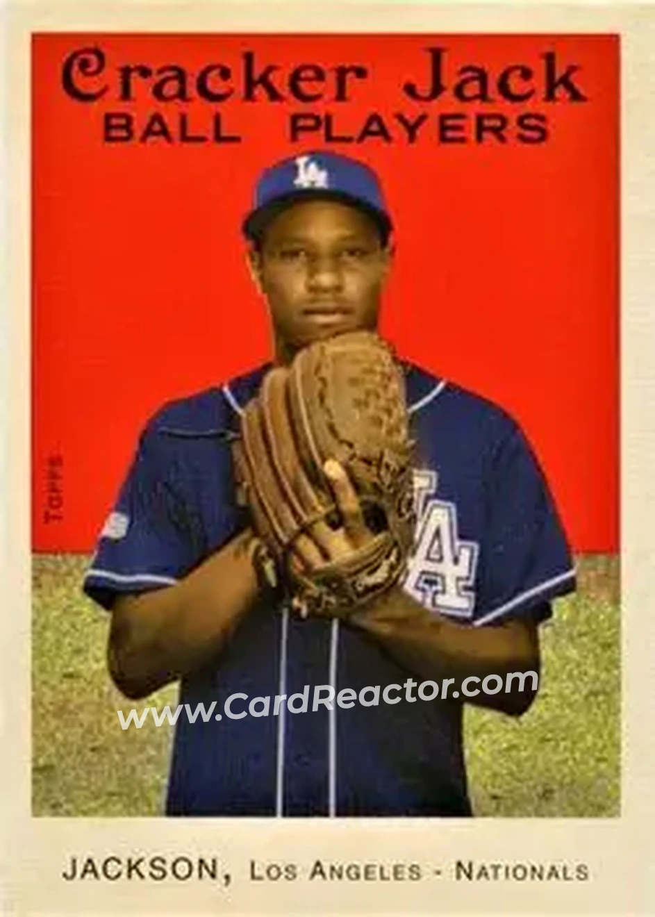 2004 Topps Cracker Jack #178 - Edwin Jackson - Los Angeles Dodgers - Front