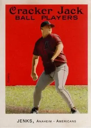 2004 Topps Cracker Jack #180 - Bobby Jenks - Anaheim Angels