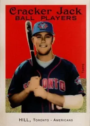 2004 Topps Cracker Jack #183 - Aaron Hill - Toronto Blue Jays