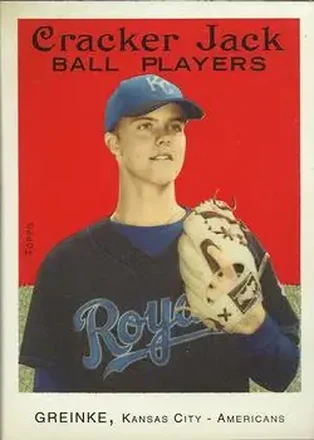 2004 Topps Cracker Jack #196 - Zack Greinke - Kansas City Royals
