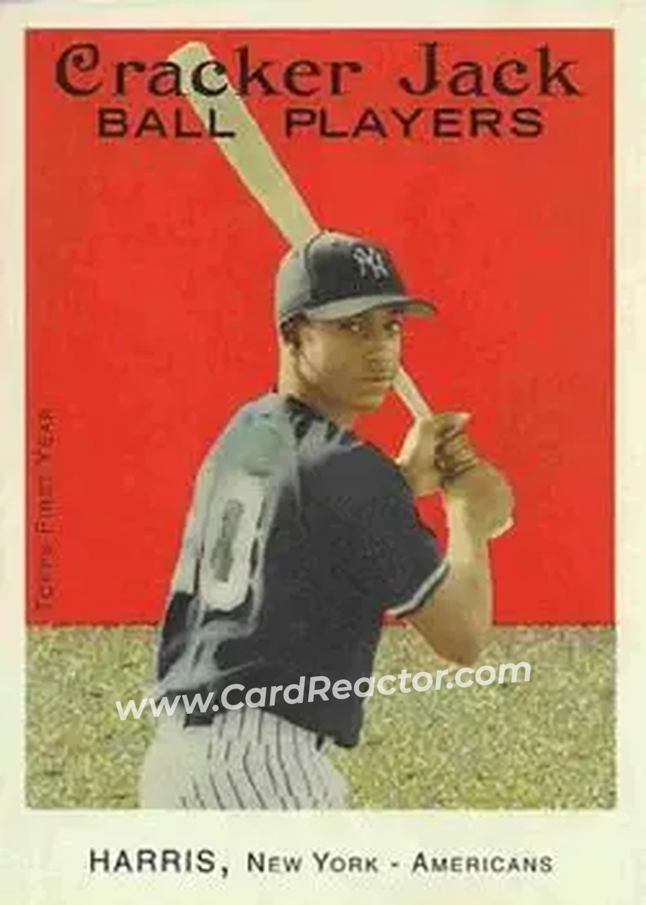 2004 Topps Cracker Jack #199 - Estee Harris - New York Yankees - Front