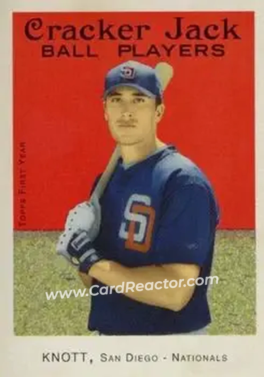 2004 Topps Cracker Jack #200 - Jon Knott - San Diego Padres - Front