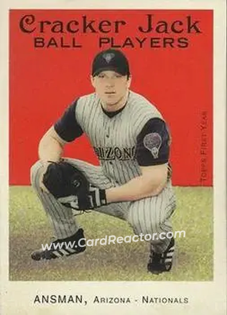 2004 Topps Cracker Jack #202 - Craig Ansman - Arizona Diamondbacks - Front