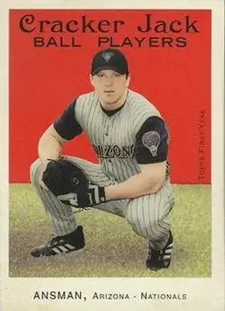 2004 Topps Cracker Jack #202 - Craig Ansman - Arizona Diamondbacks