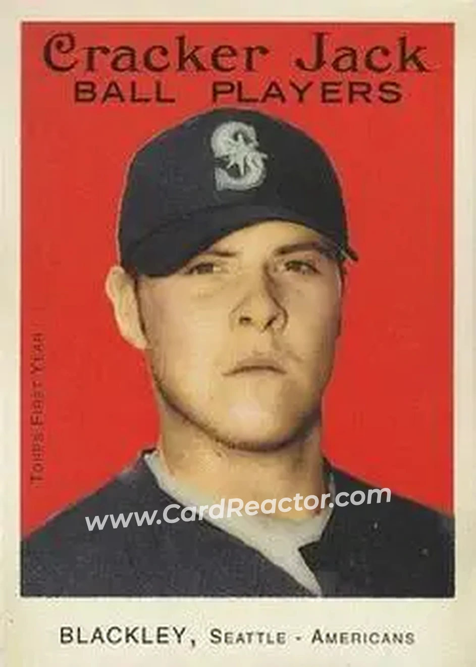2004 Topps Cracker Jack #203 - Travis Blackley - Seattle Mariners - Front