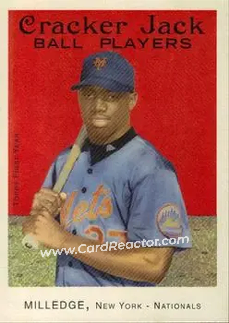 2004 Topps Cracker Jack #209 - Lastings Milledge - New York Mets - Front