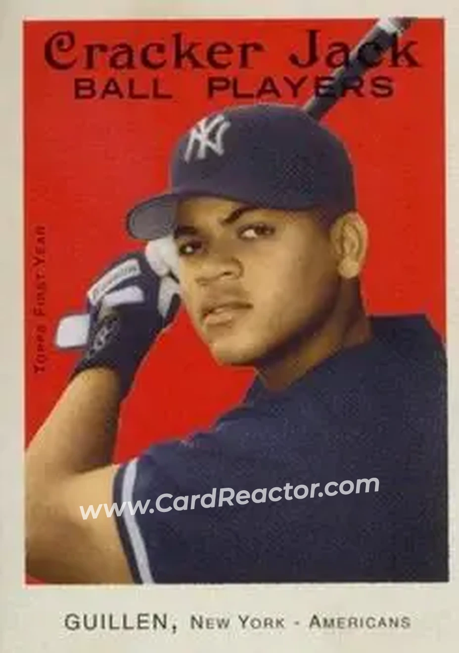 2004 Topps Cracker Jack #210 - Rudy Guillen - New York Yankees - Front