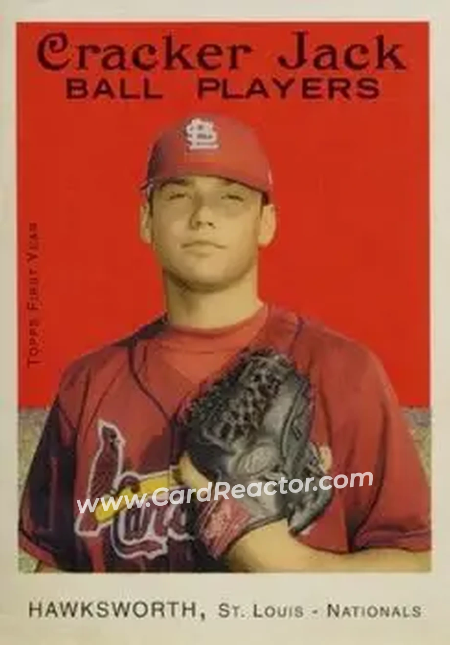 2004 Topps Cracker Jack #211 - Blake Hawksworth - St. Louis Cardinals - Front